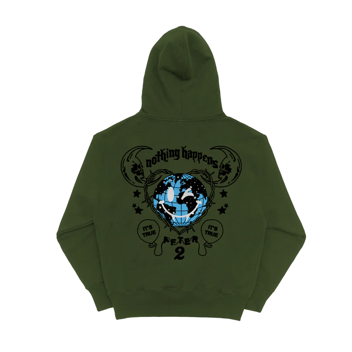 True After Green Hoodie