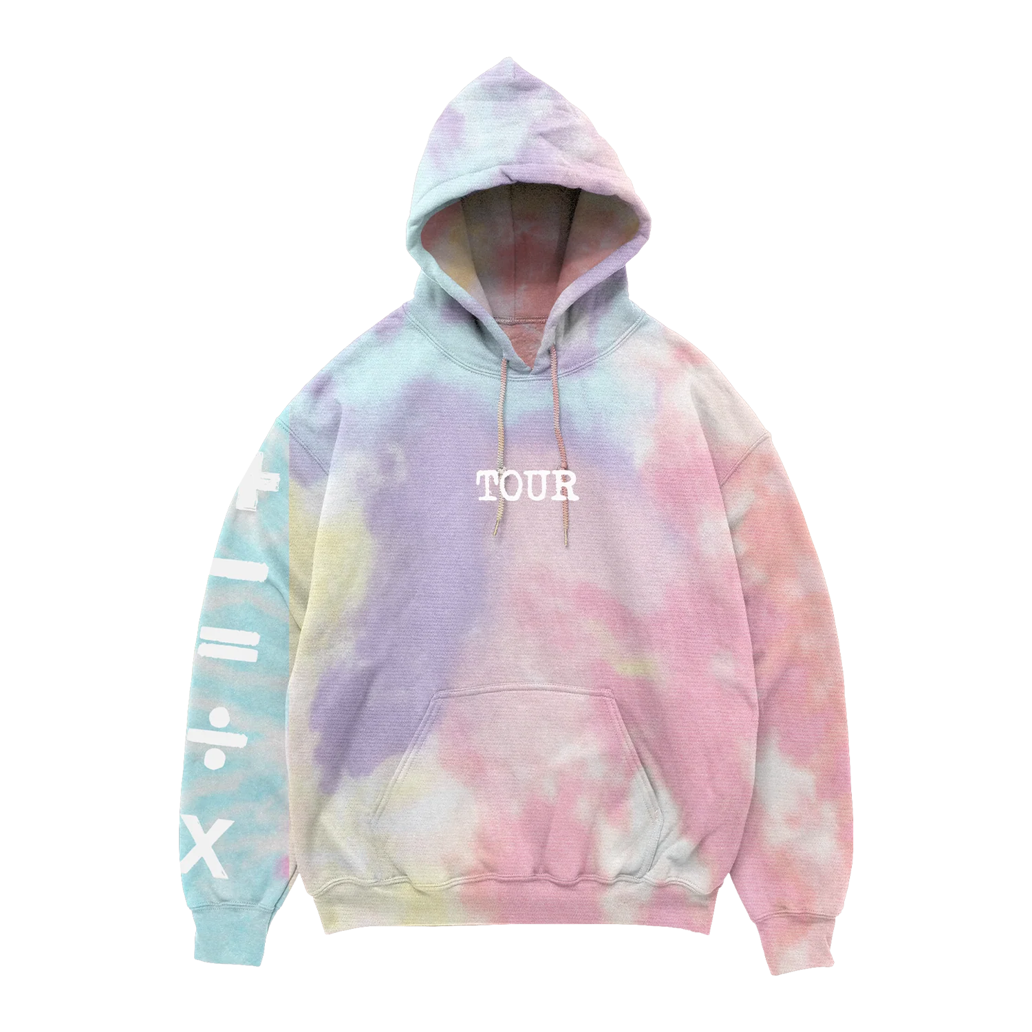 '+-=÷×' Tour Tie-dye Hoodie