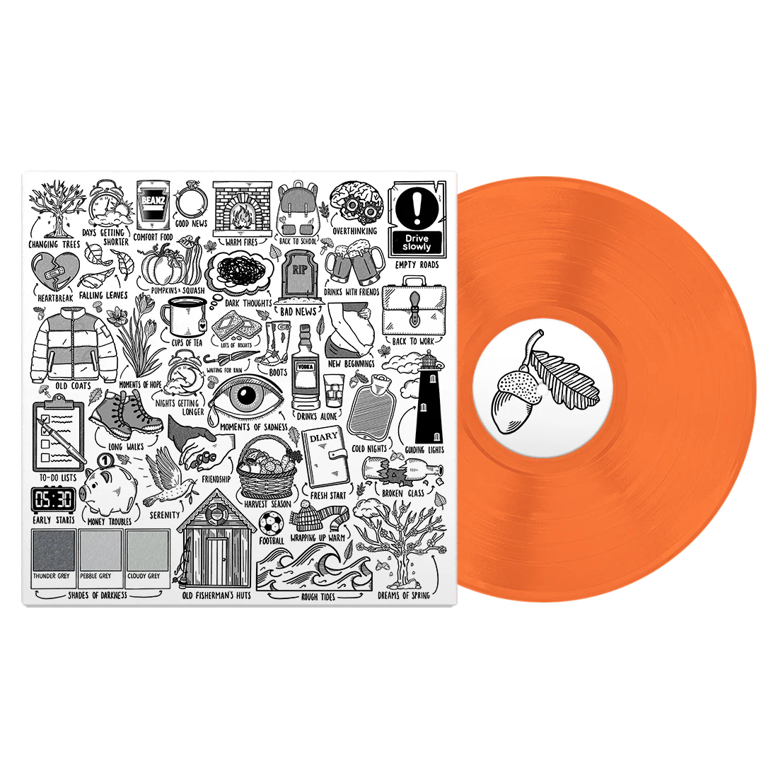 Autumn Variations Harvest Orange Vinyl