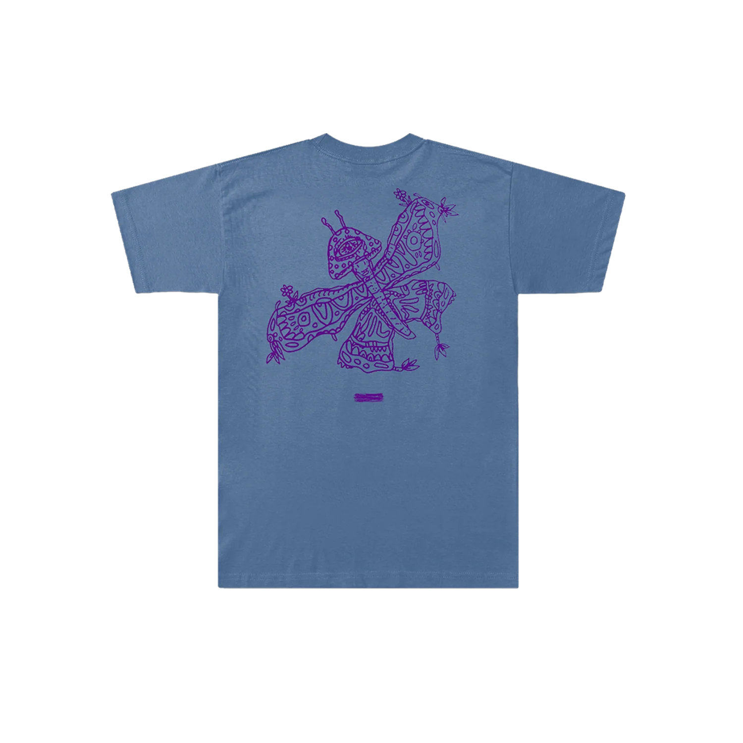 Life Goes On Mushroom Butterfly T-Shirt